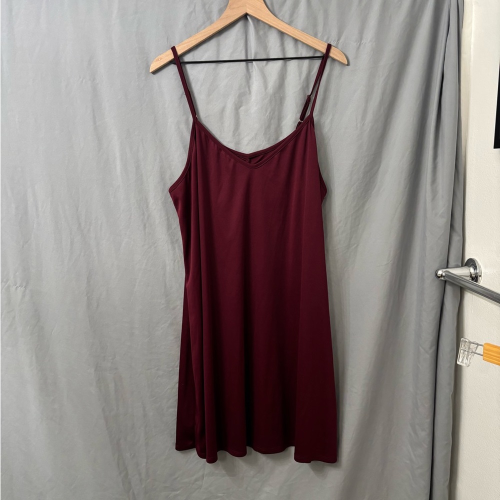 Love on a Hanger Deep Burgundy Long Sleeve Dress - Picture 9 of 9